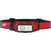 REDLITHIUM USB Hardhat Headlamp, LED, 600 Lumens, 5 Hrs. Run Time, Rechargeable Batteries Smart Ofis