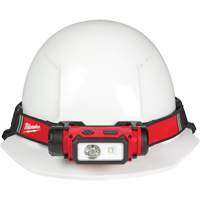 REDLITHIUM USB Hardhat Headlamp, LED, 600 Lumens, 5 Hrs. Run Time, Rechargeable Batteries Smart Ofis