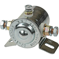 Grounded Continuous-Duty Solenoid Relay, Mini-Breaker, 12 V Smart Ofis