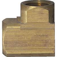 Extruded 90° Elbow Pipe Fitting, FPT, Brass, 1/8" YA811 | Smart Ofis