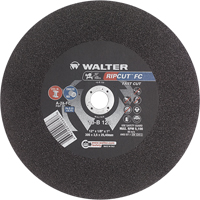 Ripcut™ Stainless Steel & Steel Cut-Off Wheel for Stationary Saws, 12" x 1/8", 1" Arbor, Type 1, Aluminum Oxide, 5100 RPM YC431 | Smart Ofis