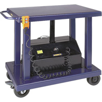 Hydraulic Lift Table, Steel, 24" W x 36" L, 2000 lbs. Capacity ZD867 | Smart Ofis